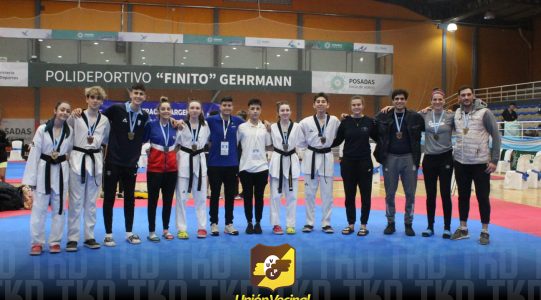 Gran tarea del taekwondo en el Campeonato Argentino