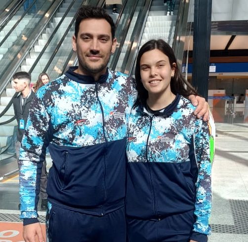 Agus Alves y Vicky Rivas, al Mundial de Taekwondo