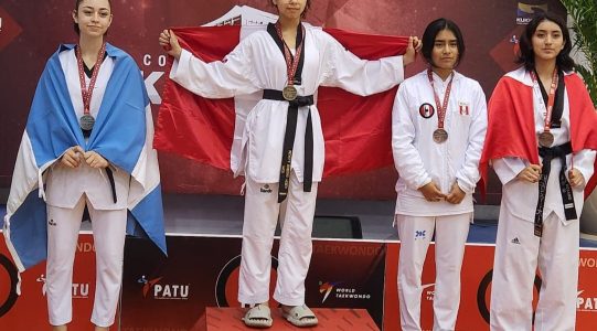 Grandes tareas de nuestras taekwondistas en Lima