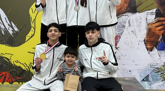 Nuestros taekwondistas brillaron en Chile