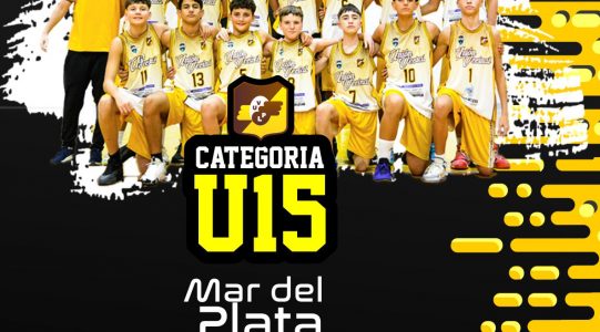 Los U15 juegan la Liga Federal en Mar del Plata