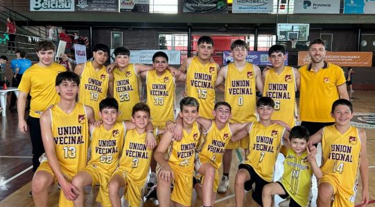 Unión copó las finales del básquet platense
